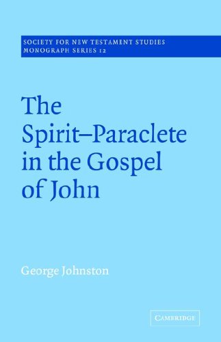 The Spirit-Paraclete in the Gospel of John [Paperback]