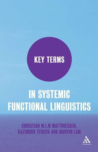 Key Terms in Systemic Functional Linguistics [Paperback]