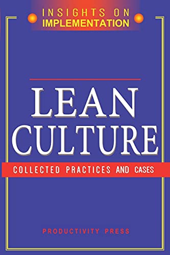 Lean Culture Collected Practices and Cases [Paperback]
