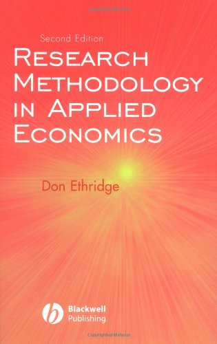 Research Methodology in Applied Economics [Hardcover]