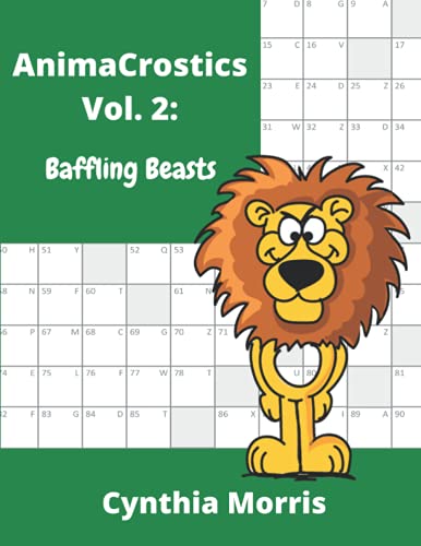 Animacrostics Volume 2 Baffling Beasts [Paperback]