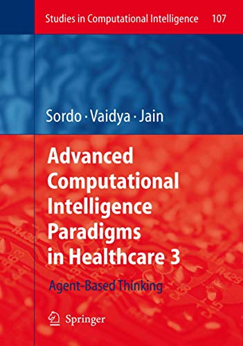 Advanced Computational Intelligence Paradigms in Healthcare - 3 [Hardcover]