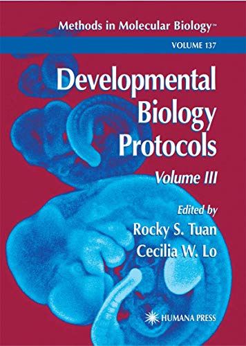 Developmental Biology Protocols Volume III [Paperback]
