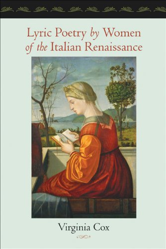 Lyric Poetry By Women Of The Italian Renaissance [Hardcover]