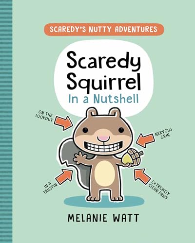 Scaredy Squirrel in a Nutshell (A Graphic Novel) [Hardcover]