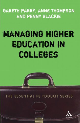 Managing Higher Education in Colleges [Paperback]