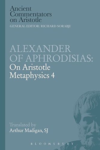 Alexander of Aphrodisias On Aristotle Metaphysics 4 [Paperback]