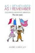 As I Remember  The War Years [Hardcover]