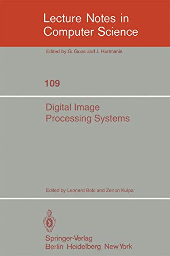 Digital Image Processing Systems Proceedings [Paperback]