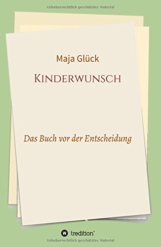 Kinderwunsch (german Edition) [Hardcover]