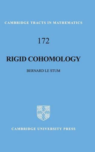 Rigid Cohomology [Hardcover]