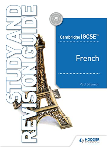 Cambridge IGCSE  French Study and Revision Guide Hodder Education Group [Paperback]