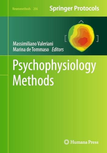Psychophysiology Methods [Hardcover]