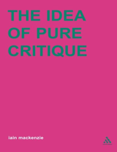 Idea of Pure Critique [Paperback]