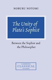 The Unity of Plato's Sophist Between the Sophist and the Philosopher [Hardcover]