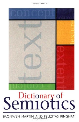 Dictionary of Semiotics [Paperback]