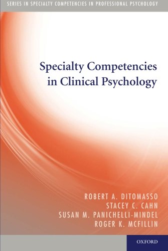 Specialty Competencies in Clinical Psychology [Paperback]