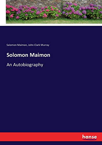 Solomon Maimon [Paperback]