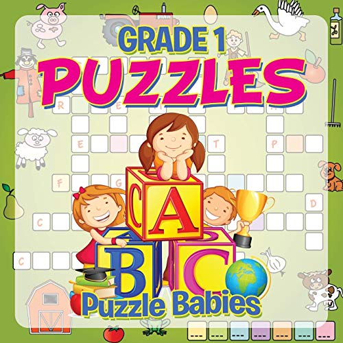 Grade 1 Puzzles  Puzzle Babies (Puzzles for Kids) [Paperback]