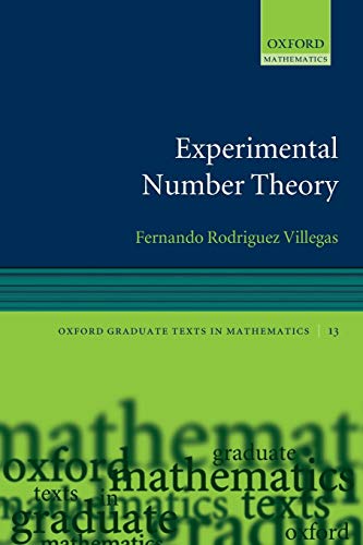 Experimental Number Theory [Paperback]