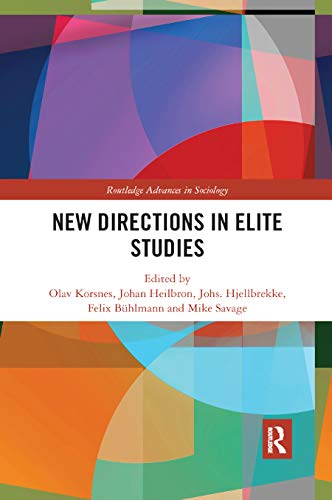 New Directions in Elite Studies [Paperback]