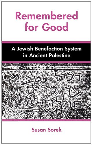 Remembered For Good A Jewish Benefaction System In Ancient Palestine (social Wo [Hardcover]