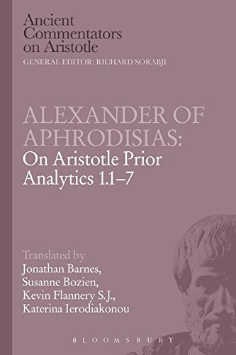 Alexander of Aphrodisias On Aristotle Prior Analytics 1.1-7 [Paperback]