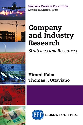 Company And Industry Research Strategies And Resources [Paperback]