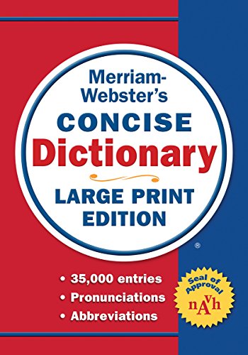 Merriam-Webster Concise Dictionary [Paperback]