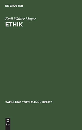 Ethik  Christliche Sittenlehre [Hardcover]