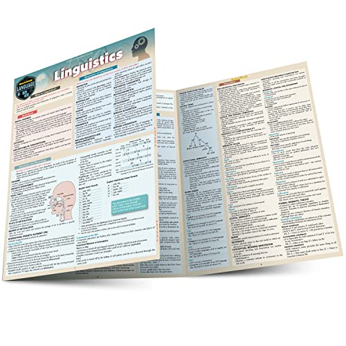 Linguistics a QuickStudy Laminated Reference Guide [Fold-out book or cha]