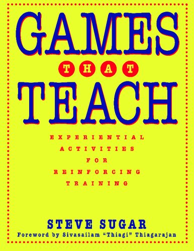 Games That Teach Experiential Activities for Reinforcing Training [Paperback]