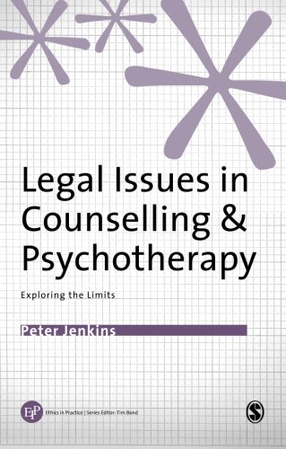 Legal Issues in Counselling &amp Psychotherapy [Paperback]
