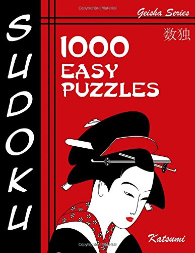 Sudoku 1000 Easy Puzzles Geisha Series Book (volume 1) [Paperback]