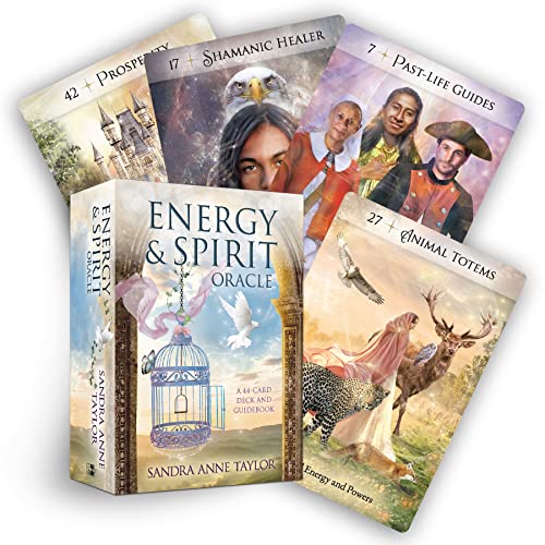 Energy &amp Spirit Oracle A 44-Card Deck and Guidebook [Cards]