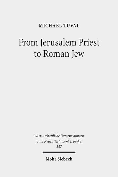 From Jerusalem Priest to Roman Jew On Josephus and the Paradigms of Ancient Jud [Paperback]
