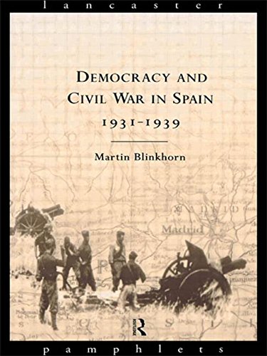 Democracy and Civil War in Spain 1931-1939 [Paperback]