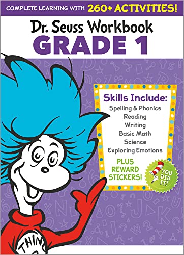 Dr. Seuss Workbook Grade 1 260+ Fun Activities with Stickers and More (Spelli [Paperback]