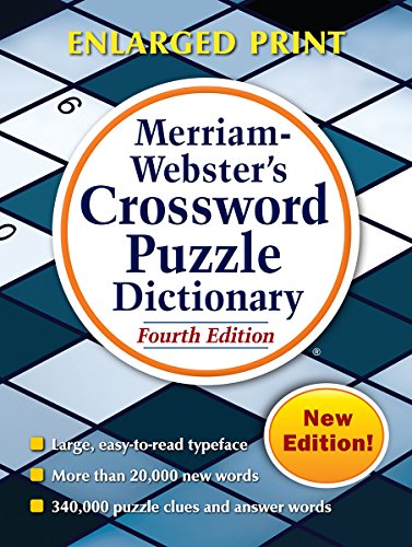 Merriam-Webster's Crossword Puzzle Dictionary, Fourth Edition [Paperback]
