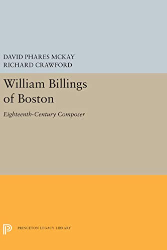 William Billings of Boston Eighteenth-Century Composer [Hardcover]