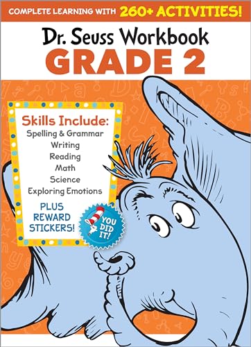 Dr. Seuss Workbook Grade 2 260+ Fun Activities with Stickers and More (Spelli [Paperback]