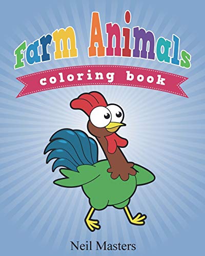 Farm Animals Coloring Book (avon Coloring Book) [Paperback]
