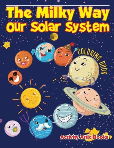 Milky Way  Our Solar System Coloring Book [Paperback]