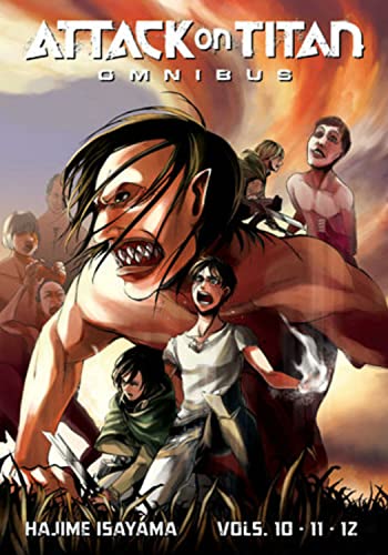 Attack on Titan Omnibus 4 (Vol. 10-12) [Paperback]
