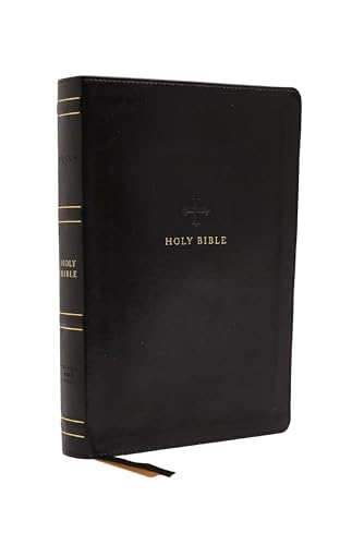 NRSV Large Print Standard Catholic Bible, Black Leathersoft (Comfort Print, Holy [Leather / fine bindi]