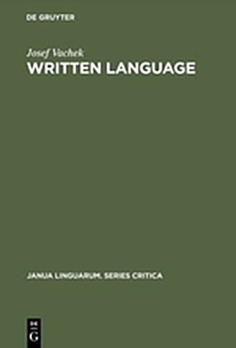 Written Language  General Problems and Problems of English [Hardcover]