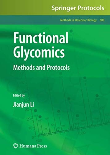 Functional Glycomics Methods and Protocols [Paperback]