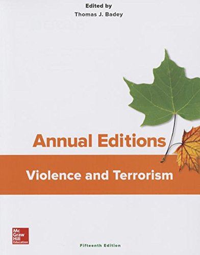 Annual Editions Violence and Terrorism, 15/e [Paperback]