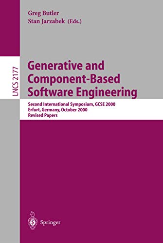 Generative and Component-Based Software Engineering Second International Sympos [Paperback]