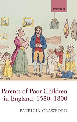 Parents of Poor Children in England, 1580-1800 [Hardcover]